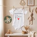 Can't wait to meet you Nana Onesie® - Baby announcement gift - Sentimental Announcement Onesie® __etsy:8305255731