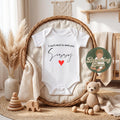 Can't wait to meet you Sissy Onesie® - Baby announcement gift - Sentimental Announcement Onesie® __etsy:8305261333