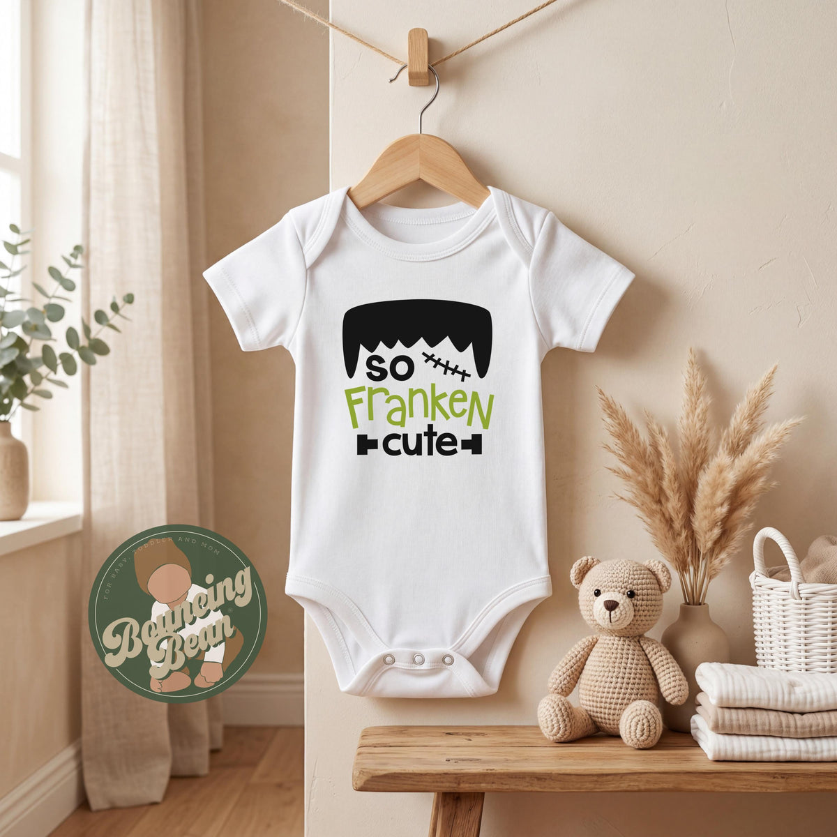 Frankenstein Onesie® - Cute Halloween Onesies® - Frankenstein gifts __etsy:8301360857