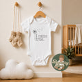 I came true Onesie® - Minimalist themed baby Onesie® - Wish come true baby Onesie® bodysuit __etsy:8317503305