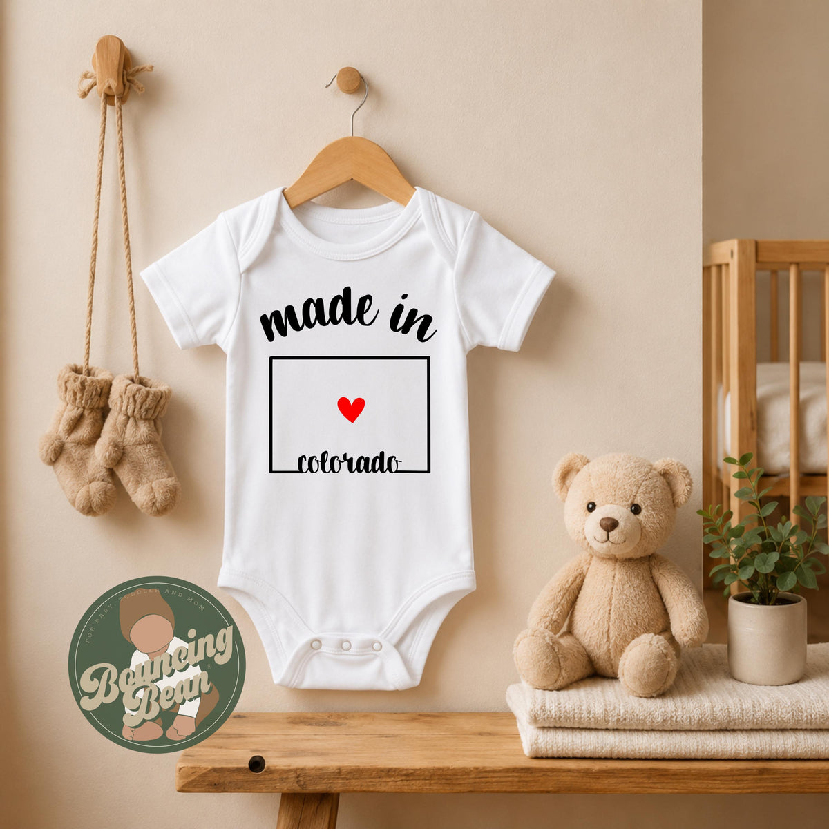 Made in Colorado state Onesie® - Colorado baby clothes - State themed Onesie® baby bodysuit gifts __etsy:8317880473