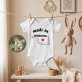 Made in Oklahoma state Onesie® - Oklahoma baby clothes - State themed Onesie® baby bodysuit gifts __etsy:8317758567