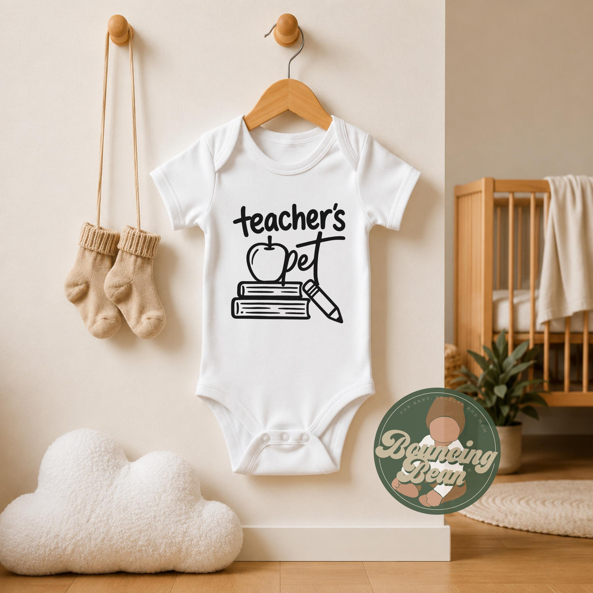 Teacher's pet Onesie® - Funny themed baby Onesie® - Gifts for teacher's __etsy:8270063844