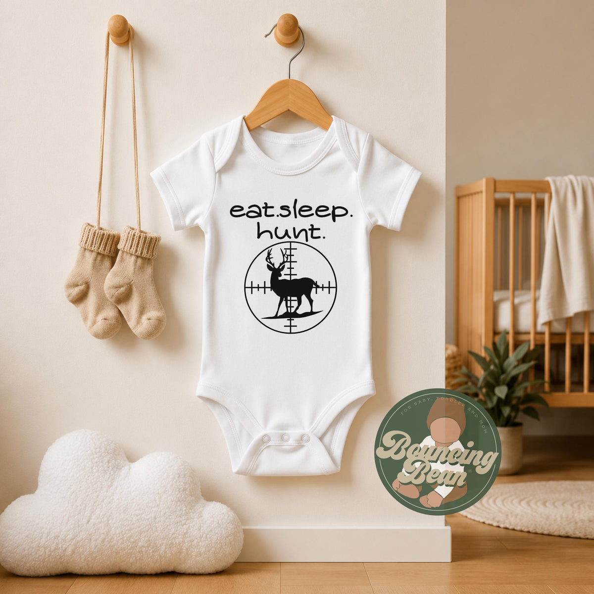 Hunting Onesie® and toddler tees - Hunting gifts for babies - Hunting themed Onesie®
