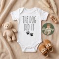Dog Onesie® - Dog did it Onesie® bodysuit - Funny Onesie® - Dog baby gift - Toddler shirt