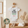Snellen chart eye exam Onesie® - Funny unisex baby Onesie® - Adorable baby gifts