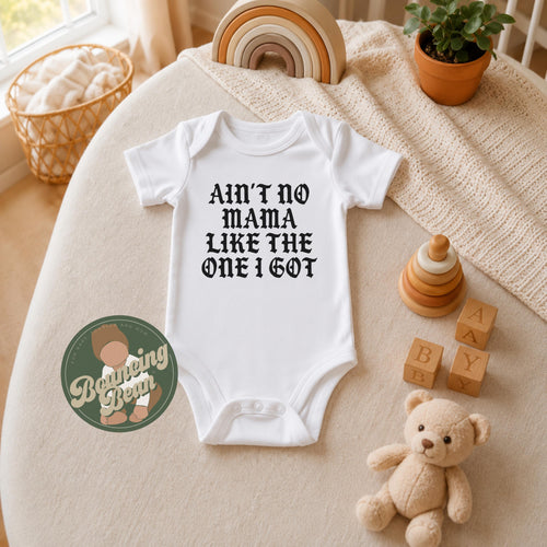 Ain't no mama baby Onesie® - Neutral baby clothes - Baby announcement Onesie®