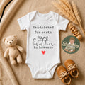 Handpicked for earth by my Brother in heaven Onesie® - Baby announcement gift - Sentimental Announcement Onesie®