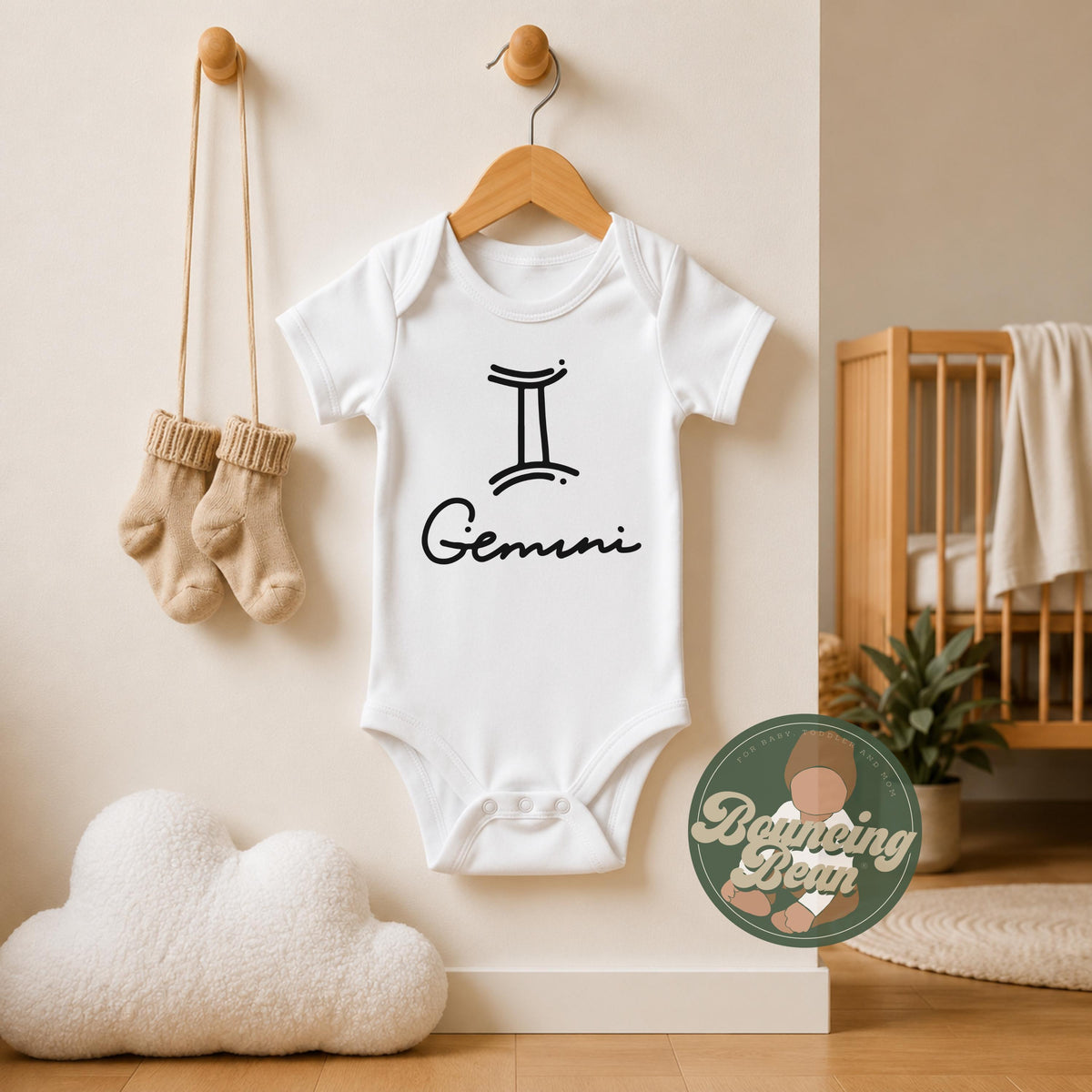 Gemini Zodiac Onesie®  - Gemini baby bodysuit - Zodiac sign baby Onesies®