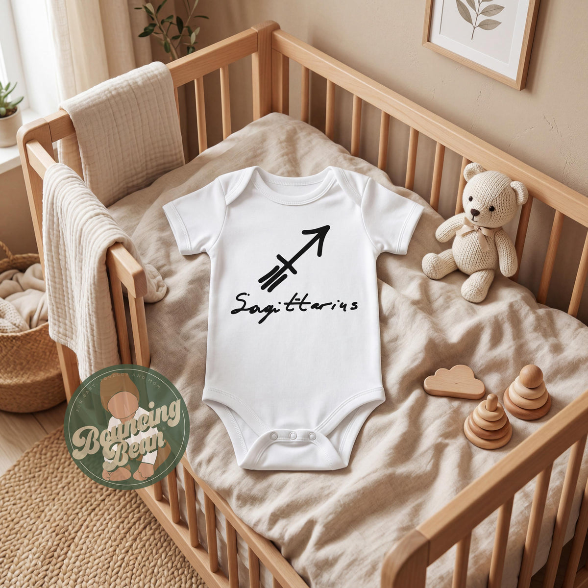Sagittarius Zodiac Onesie®  - Sagittarius baby bodysuit - Zodiac sign baby Onesies®