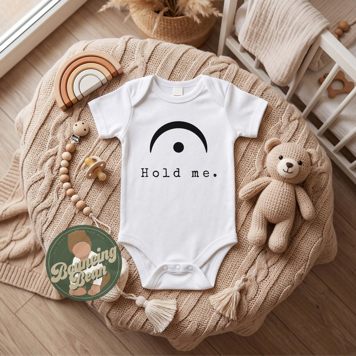 Hold me Onesie® - Music themed baby Onesie® - Funny baby Onesie® bodysuit