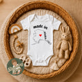 Made in Alaska state Onesie® - Alaska baby clothes - State themed Onesie® baby bodysuit gifts