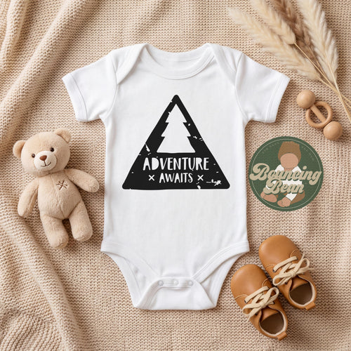 Adventure awaits Onesie® - New baby announcement - Newborn Onesie gifts