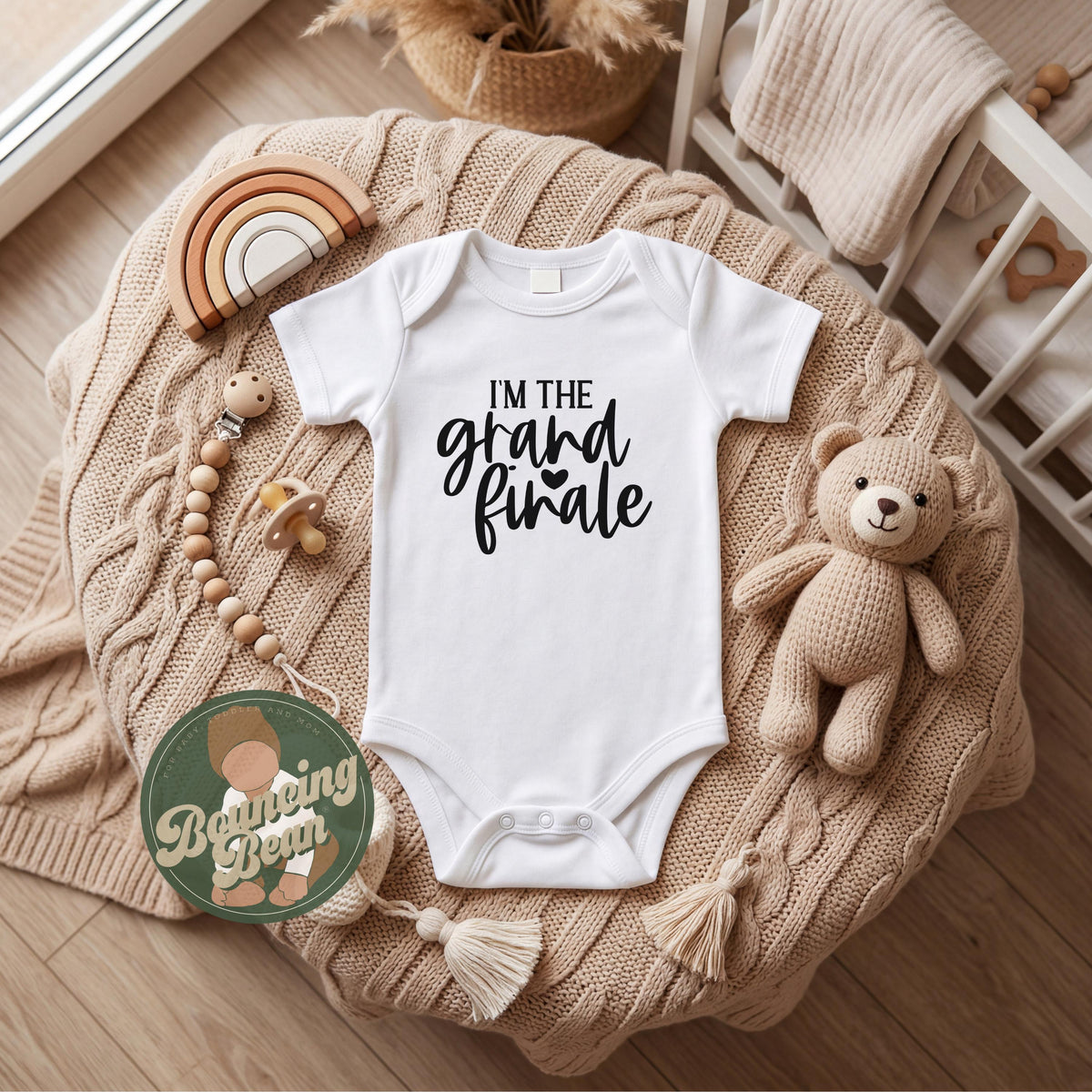 I'm the grand finale Onesie® - Funny baby Onesie® - Newborn announcement