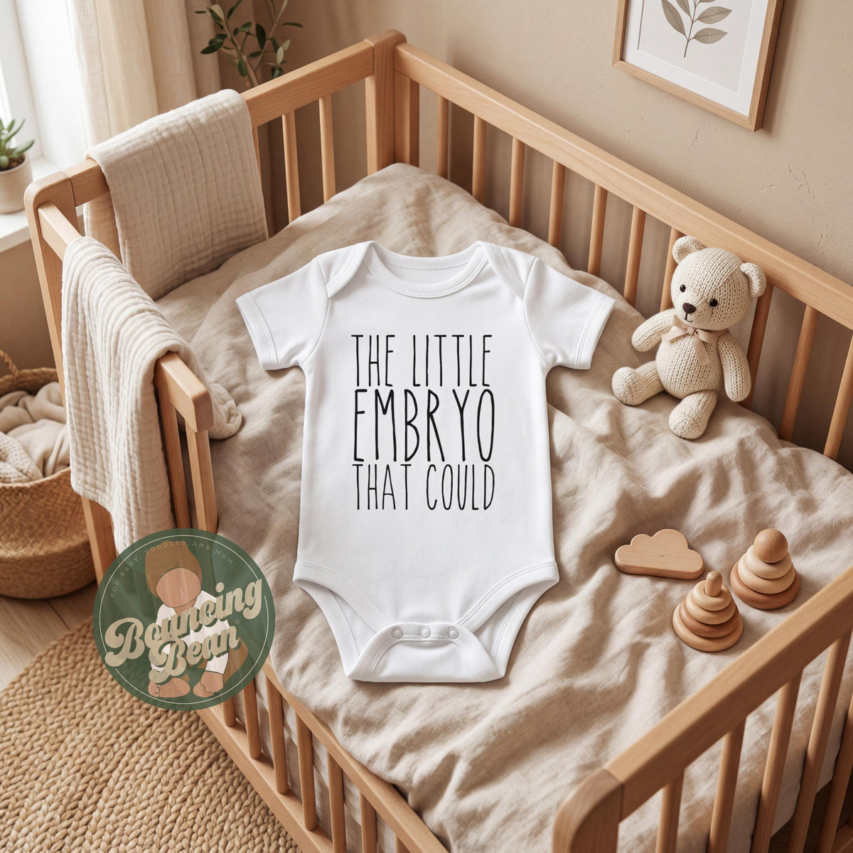 Little embryo Onesie® - The little embryo that could Onesie® - IVF Onesie® bodysuit