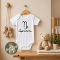 Capricorn Zodiac Onesie®  - Capricorn baby bodysuit - Zodiac sign baby Onesies®