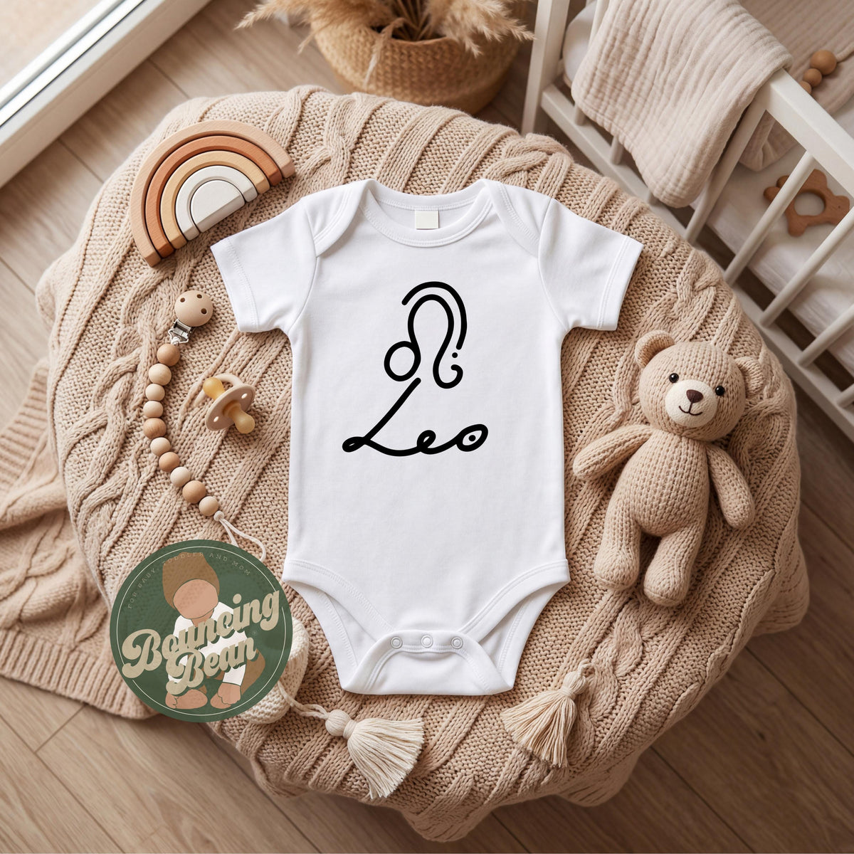 Leo Zodiac Onesie®  - Leo baby bodysuit - Zodiac sign baby Onesies®