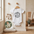 Mighty and Brave Onesie® - Little fighter baby Onesie® - Cute kids clothing