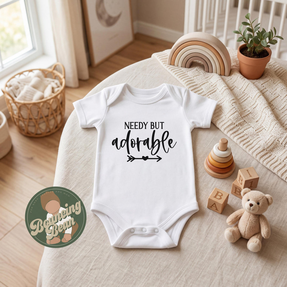 Needy but adorable Onesie® - Baby shower gift Onesie®  - Funny Onesie® baby bodysuit