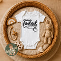 Daddy's fastest swimmer Onesie® - Baby announcement - Funny baby Onesie® bodysuit