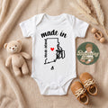 Made in Rhode Island state Onesie® - Rhode Island baby clothes - State themed Onesie® baby bodysuit gifts