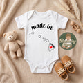 Made in Hawaii state Onesie® - Hawaii baby clothes - State themed Onesie® baby bodysuit gifts