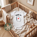 Made in Georgia state Onesie® - Georgia baby clothes - State themed Onesie® baby bodysuit gifts