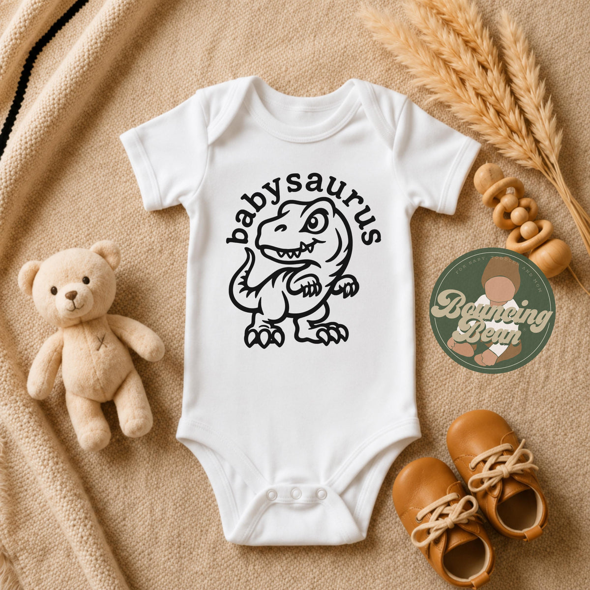 Babysaurus Onesie® - Dinosaur themed baby Onesie® - Baby shower gifts