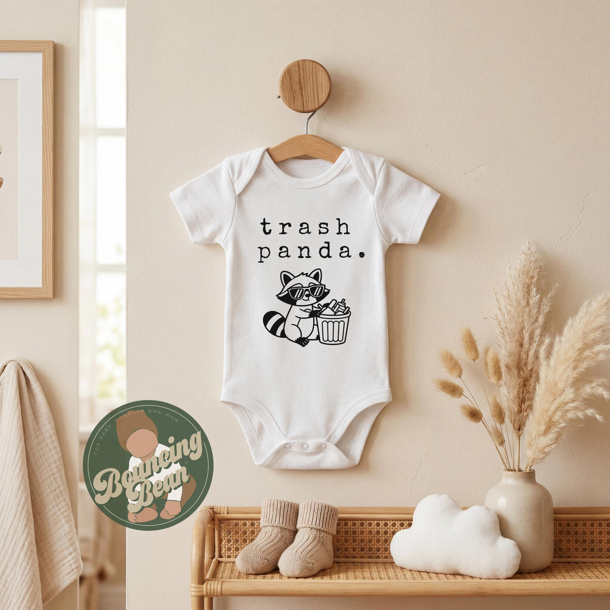Trash Panda Onesie® - Racoon baby Onesie® - Animal baby Onesie® bodysuit